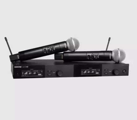 Shure SLXD24D/SM58 Dual käsimikrofonijärjestelmä - Käsimikrofonijärjestelmät - SLXD24D-SM58-G59 - 1