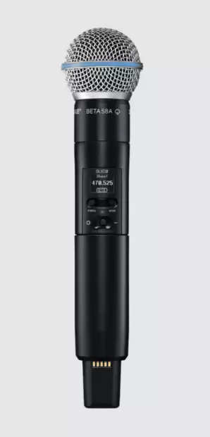 Shure SLXD2/B58 käsilähetin - Käsilähettimet - SLXD2-B58-G59 - 1