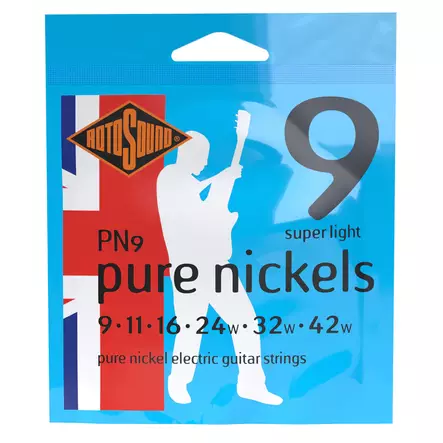 Rotosound PN9 Pure Nickels Super Light 9-42 - Kitaran kielet - 280169 - 1