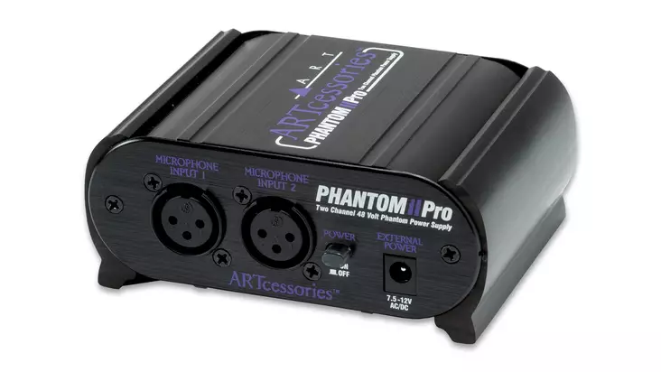 ART Phantom II Pro phantom-virtalähde - Phantom-adapterit ja -virtalähteet - 217409 - 1