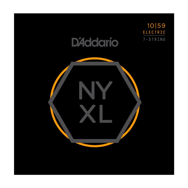 D'Addario NYXL 010-059 7-kielen setti - Kitaran kielet - NYXL1059 - 1