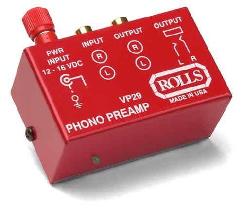 Rolls VP29 RIAA-esivahvistin levysoittimelle - Vinyylisoittimet ja äänirasiat - 9127029 - 1