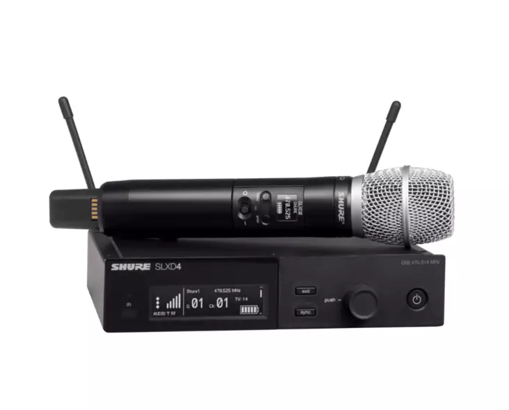 Shure SLXD24/SM86 käsimikrofonijärjestelmä - Käsimikrofonijärjestelmät - SLXD24E-SM86-G59 - 1