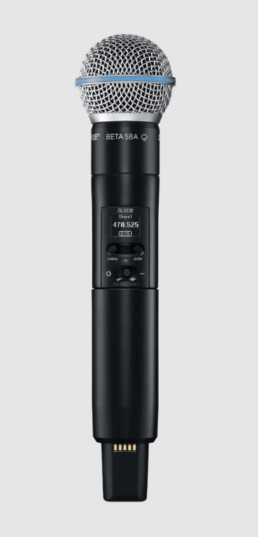 Shure SLXD2/B58 käsilähetin - Käsilähettimet - SLXD2-B58-G59 - 1