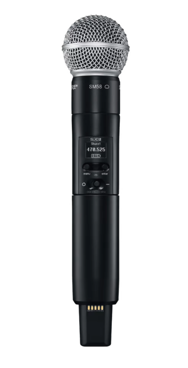 Shure SLXD2/SM58 käsilähetin - Käsilähettimet - SLXD2-SM58-G59 - 1