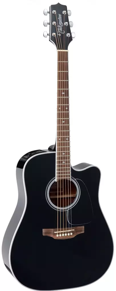Takamine GD34CE-BLK Dreadnought elektroakustinen kitara - Akustiset kitarat - 4210429 - 1