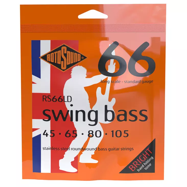 Rotosound RS66LD Swing Bass 45-105 - Basson kielet - 280129 - 1