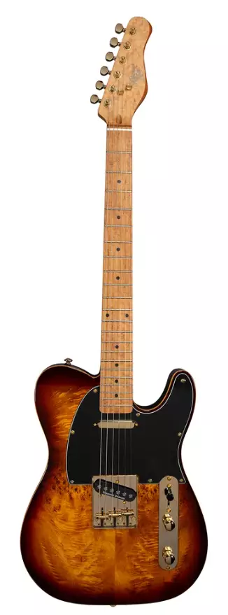 Michael Kelly Guitars Mod Shop 50 Duncan Burl Burst - Sähkökitarat - 10023919 - 1