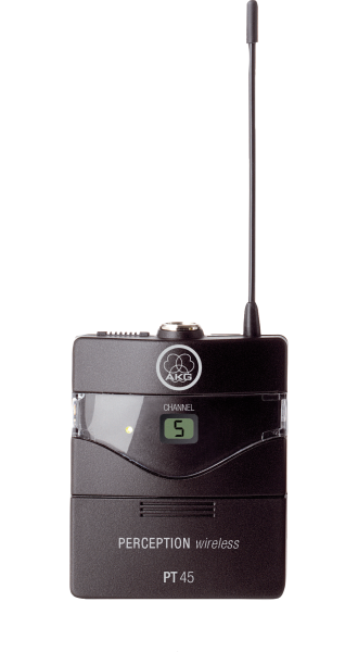 AKG PT45, langaton vyölähetin + instrumenttikaapeli - Vyölähettimet - 8AUPT45A - 1