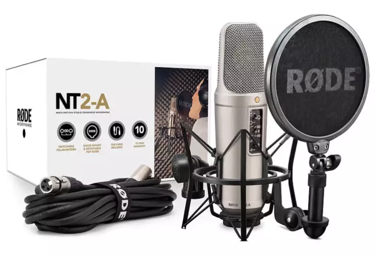 Rode NT2-A Studio Solution Set isokalvomikrofoni - Isokalvoiset kondensaattorimikrofonit - NT2A - 1