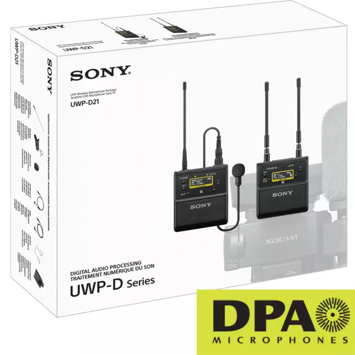 Sony UWP-D21/K33-DPA 4060 - St. Paul's Sound verkkokauppa