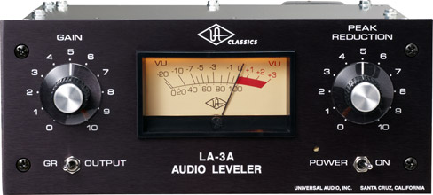 Universal Audio LA-3A Classic Audio Leveler - Etuasteet, kompressorit ja EQ:t - LA3A - 1