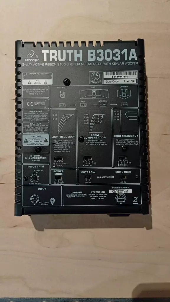 Behringer Truth B3031A vahvistinmoduli - Kaiutintarvikkeet - B3031A - 1