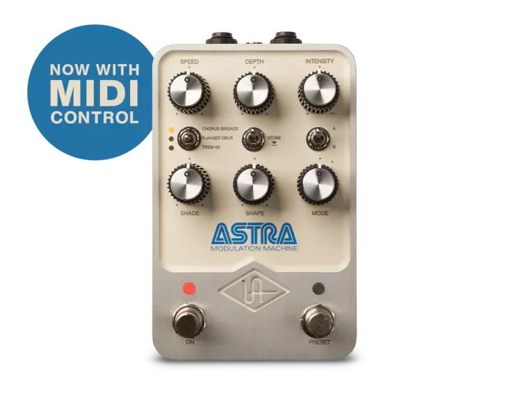 Universal Audio UAFX Astra Modulation Machine kitarapedaali - Kitaraefektit ja -pedaalit - ASTRA - 1