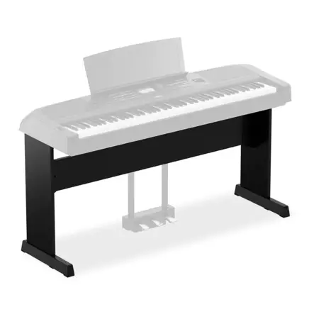 Yamaha L-300 B pianojalusta, musta - Kosketinsoitintelineet - L300B - 1