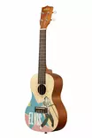 Kala Learn To Play Elvis Rockabilly Concert Ukulele - Ukulelet - YKLKALA-LTP-C-ERB - 2