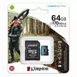 Kingston microSDXC Canvas Go Plus muistikortti - Digitaalitallentimien lisävarusteet - SDCG3-64GB - 3