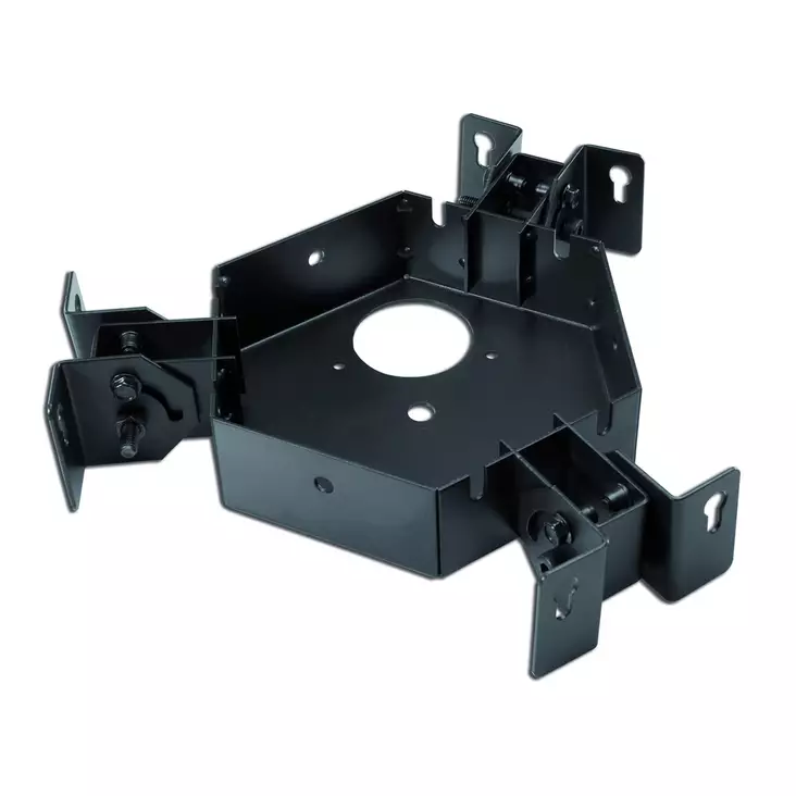 Genelec 8000-440B, Klusteri-kiinnike kolmelle kaiuttimielle, musta - Genelec-lisävarusteet - 8000-440B - 1