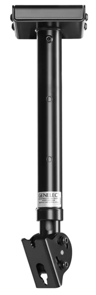 Genelec 8000-442B kaiutinteline kattoon, lyhyt, musta - Genelec-lisävarusteet - 8000-442B - 1