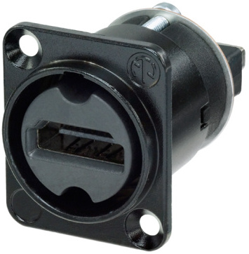 Neutrik NAHDMI-W-B, HDMI-läpivientiliitin - Muut liittimet - NAHDMI-W-B - 1