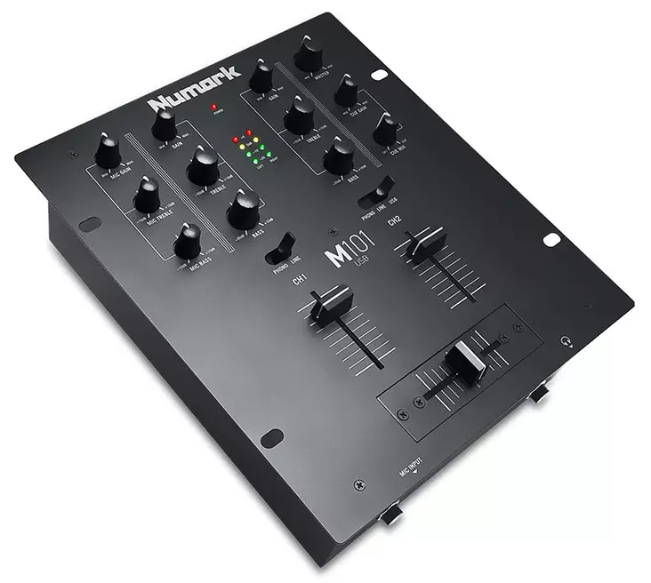 Numark M101 USB Black DJ mikseri - DJ-kontrollerit ja -mikserit - YNUM101USB - 1