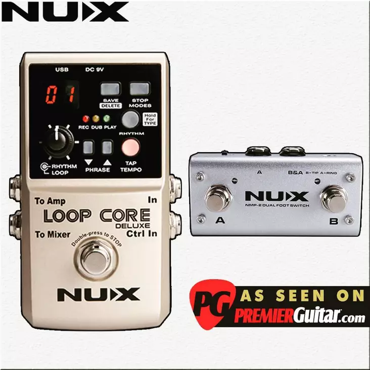 Nux Loop Core Deluxe Bundle - Kitaraefektit ja -pedaalit - LCDB - 1