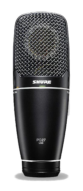 Shure PG27 USB isokalvoinen USB mikrofoni - USB- ja mobiili-mikrofonit - PG27USB - 3
