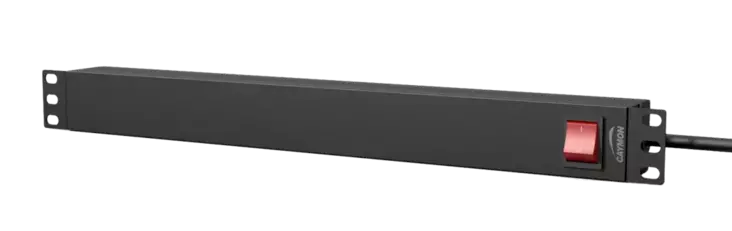 Caymon PSR119ES/B virranjakokeskus räkkiin - 19'' räkkitarvikkeet - PSR119ESB - 1