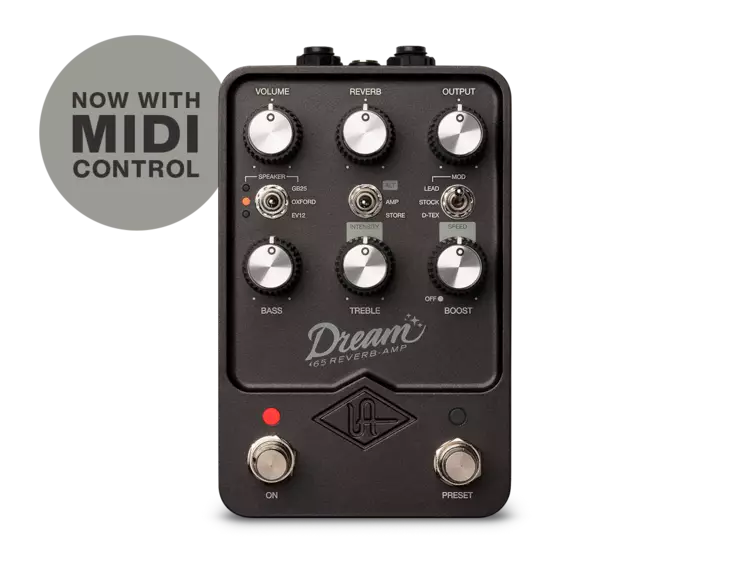 Universal Audio UAFX Dream 65 Reverb pedaali - Kitaraefektit ja -pedaalit - DREAM65REVERB - 1