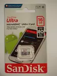 SanDisk Ultra 16GB SDHC-muistikortti - Digitaalitallentimien lisävarusteet - 16gbsdhc - 1
