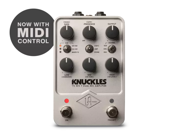 Universal Audio UAFX Knuckles pedaali - Kitaraefektit ja -pedaalit - GPM-KNUC - 1