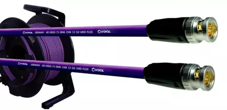Cordial UHD-SDI BNC kaapelikela - Kaukokaapelit - CVP50BB-UHD12-50SD - 1
