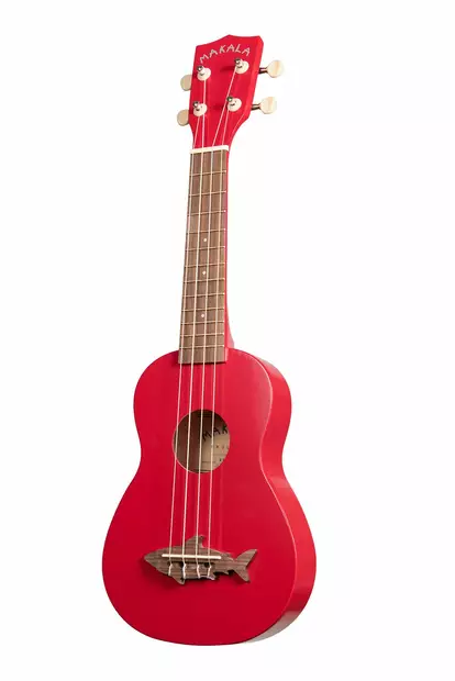 Kala Makala Soprano Shark Red Sea ukulele - Ukulelet - YKLMK-SSRED - 2