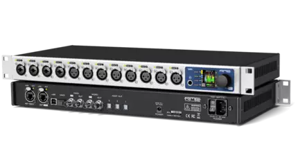 RME 12Mic-D digiohjattu mikrofonietuaste - Etuasteet, kompressorit ja EQ:t - 7RM12MICD - 1