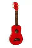 Kala Makala Dolphin Soprano Red ukulele - Ukulelet - YKLMK-SDRD - 1
