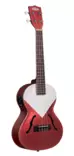 Kala Chicago Red Archtop Tenor w/ Case - Ukulelet - KA-JTE-CHRD - 2