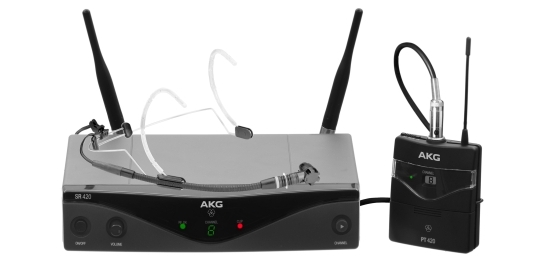 AKG WMS 420 Headset Set langaton mikrofonisysteemi - Headset-järjestelmät - AWMS420HEAD - 1