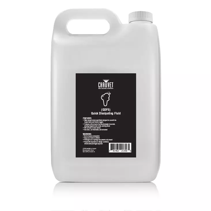 Chauvet Quick Dispating Fluid savuneste 5 L - Savukoneet ja tarvikkeet - CHADISFLUID - 1