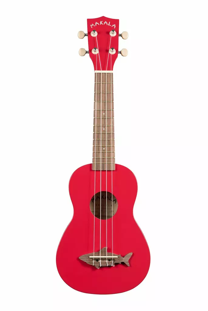Kala Makala Soprano Shark Red Sea ukulele - Ukulelet - YKLMK-SSRED - 1