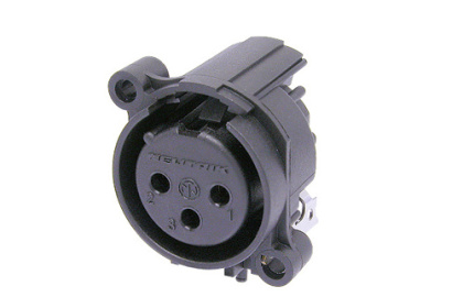 Neutrik NC3FAH2-D naaras XLR-runko PCB, vaaka - XLR -liittimet - NC3FAH2-D - 1