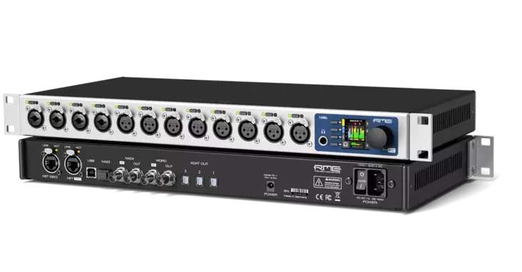 RME 12Mic-D digiohjattu mikrofonietuaste - Etuasteet, kompressorit ja EQ:t - 7RM12MICD - 1