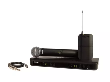 Shure BLX1288/SM58 Combo langaton mikrofonijärjestelmä - Instrumenttijärjestelmät - BLX1288-SM58-H8E - 1
