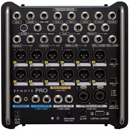 Efnote Pro E-Drum Module - Rumputarvikkeet - EFNOTEPROMODULE - 2