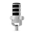 Rode PodMic USB White dynaaminen podcastmikrofoni - Broadcast- ja haastattelumikrofonit - PODMICWHITE - 2