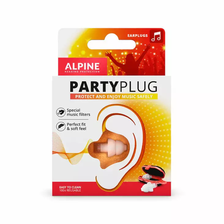 Alpine PartyPlug White korvatulpat - Korvatulpat ja kuulosuojaimet - PARYPLUGWHITE - 1