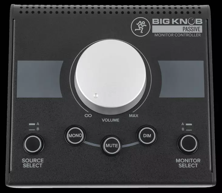 Mackie Big Knob Passive monitorikontrolleri - Studio- ja HIFI-kaiutintarvikkeet - 4MABIGKNOBPASSIVE - 1