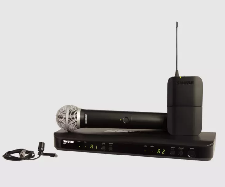 Shure BLX1288/CVL Combo langaton mikrofonijärjestelmä - Käsimikrofonijärjestelmät - BLX1288-CVL-H8E - 1