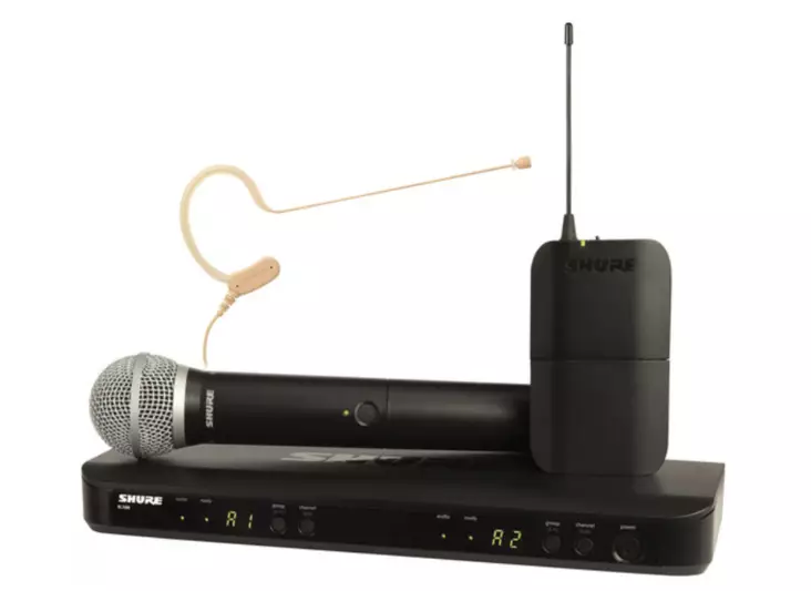 Shure BLX1288/MX53 Combo langaton mikrofonijärjestelmä - Headset-järjestelmät - BLX1288MX53-K3E - 1