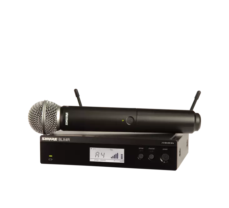 Shure BLX24R/SM58 langaton käsimikrofonijärjestelmä - Käsimikrofonijärjestelmät - BLX24RESM58-H8E - 1