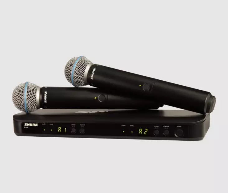 Shure BLX288/B58-T11 käsimikrofonijärj - Käsimikrofonijärjestelmät - BLX288E-B58-T11 - 1